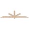 Ekena Millwork Kennewick Smooth Timber Gable Bracket, Douglas Fir, 108"W x 27"H x 1 1/2"D x 5 1/2"F, 6/12 Pitch GBW108X27X0206KEN00SDF - alternate 1